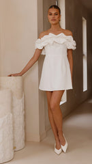 Bernadette Mini Dress - White