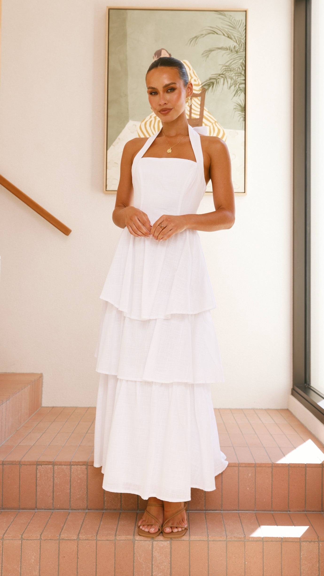 Danais Maxi Dress - White