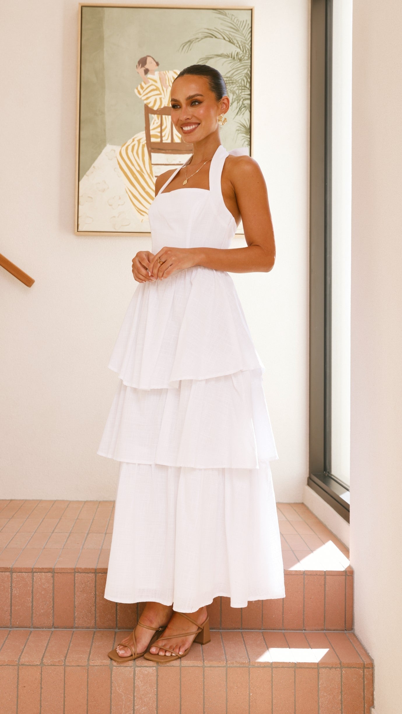 Danais Maxi Dress - White
