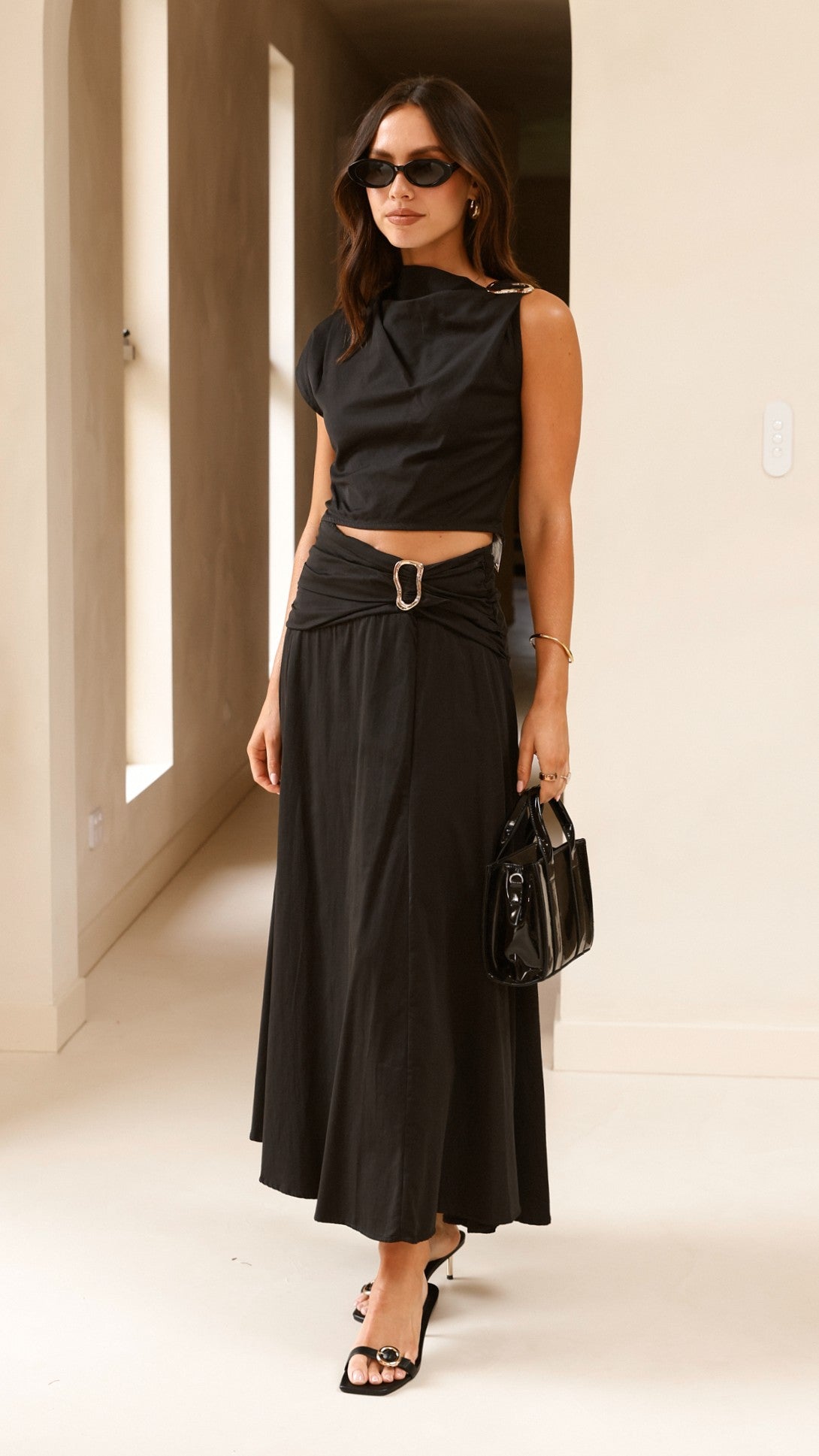 Delphine Top - Black