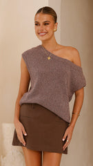 Amiri Top - Mocha