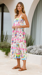 Jeena Maxi Dress - Nicoletta Print