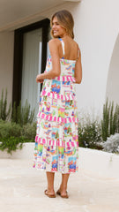 Jeena Maxi Dress - Nicoletta Print
