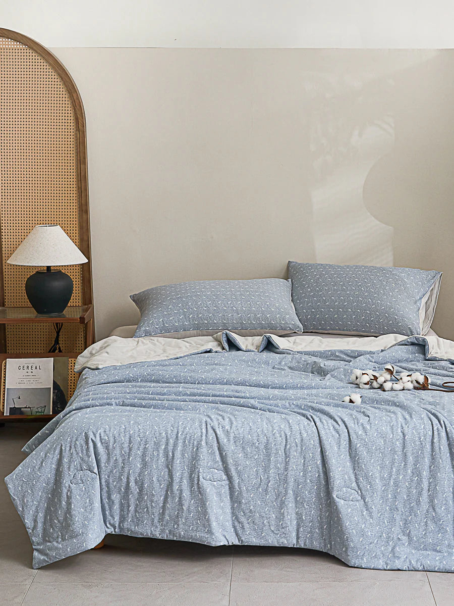 Lithe Leaf Cotton Light Comforter