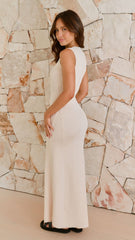 Kadija Maxi Dress - Cream