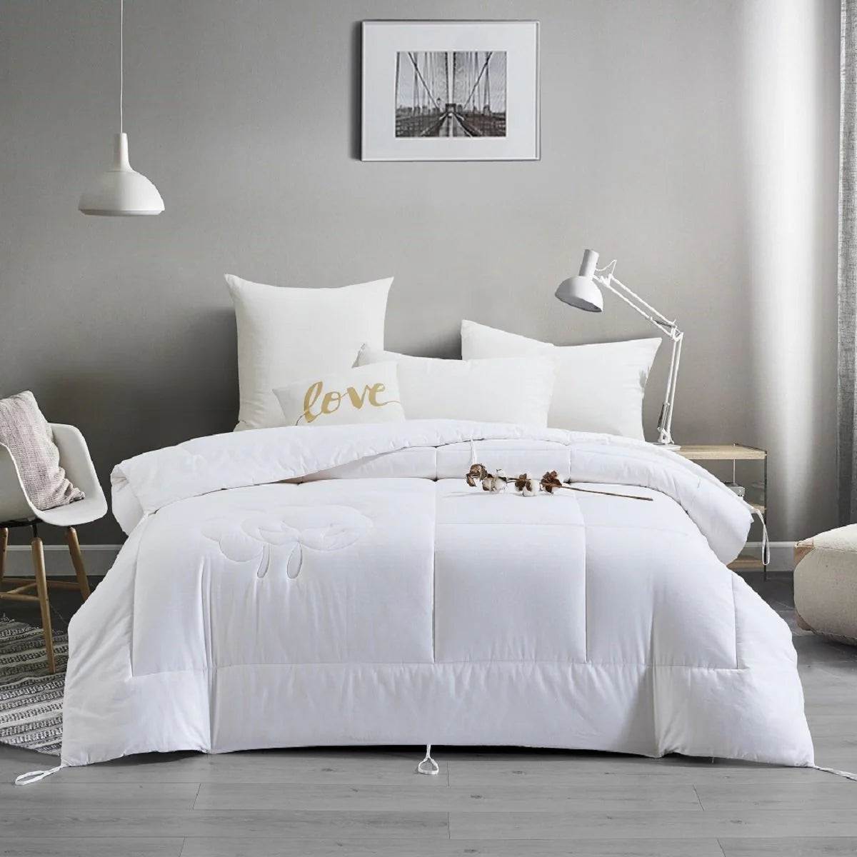 100% Cotton Filled Warm Duvet Insert