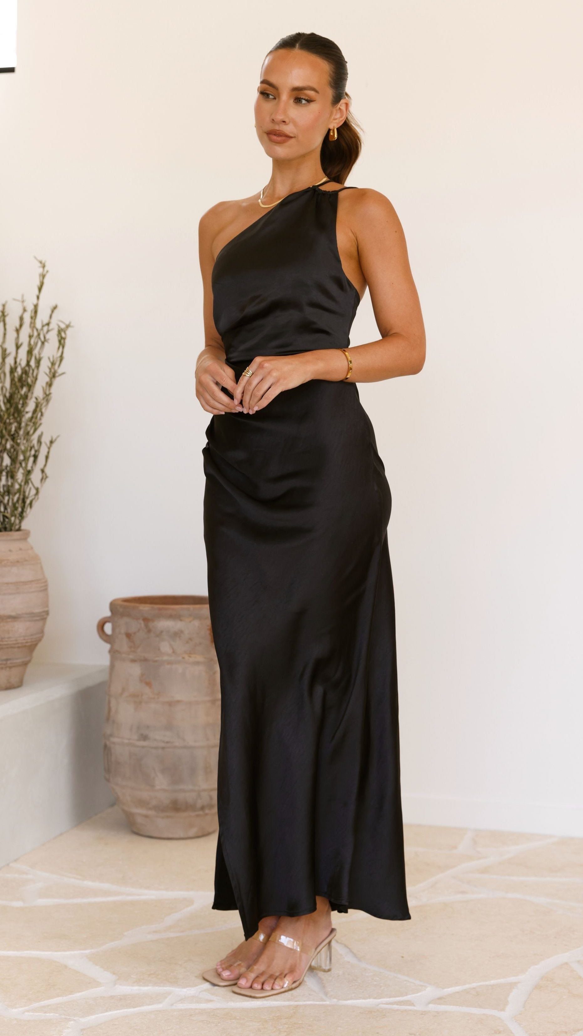Jenna Maxi Dress - Black