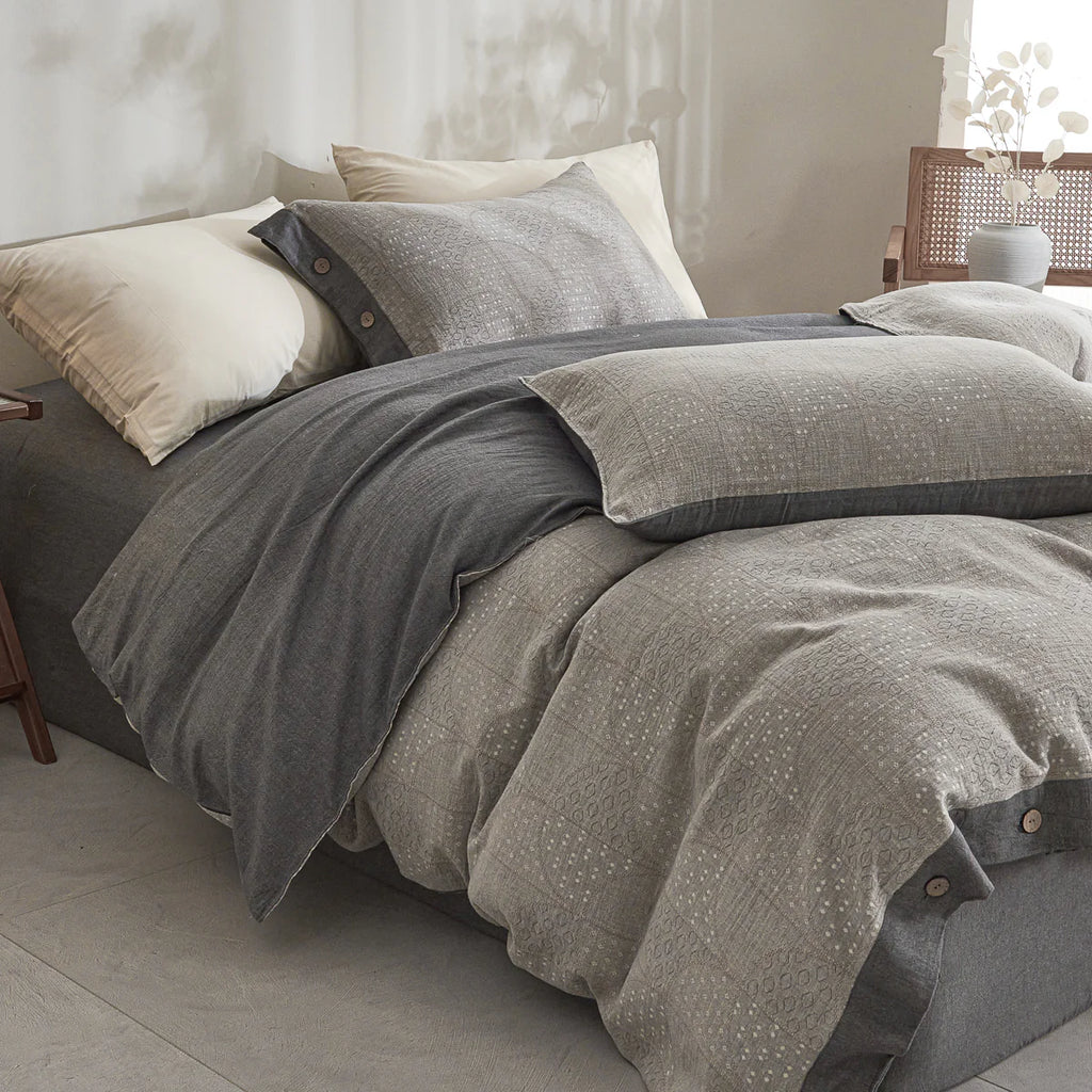 Yanis Classic Cotton Weave Fitted Sheet Set