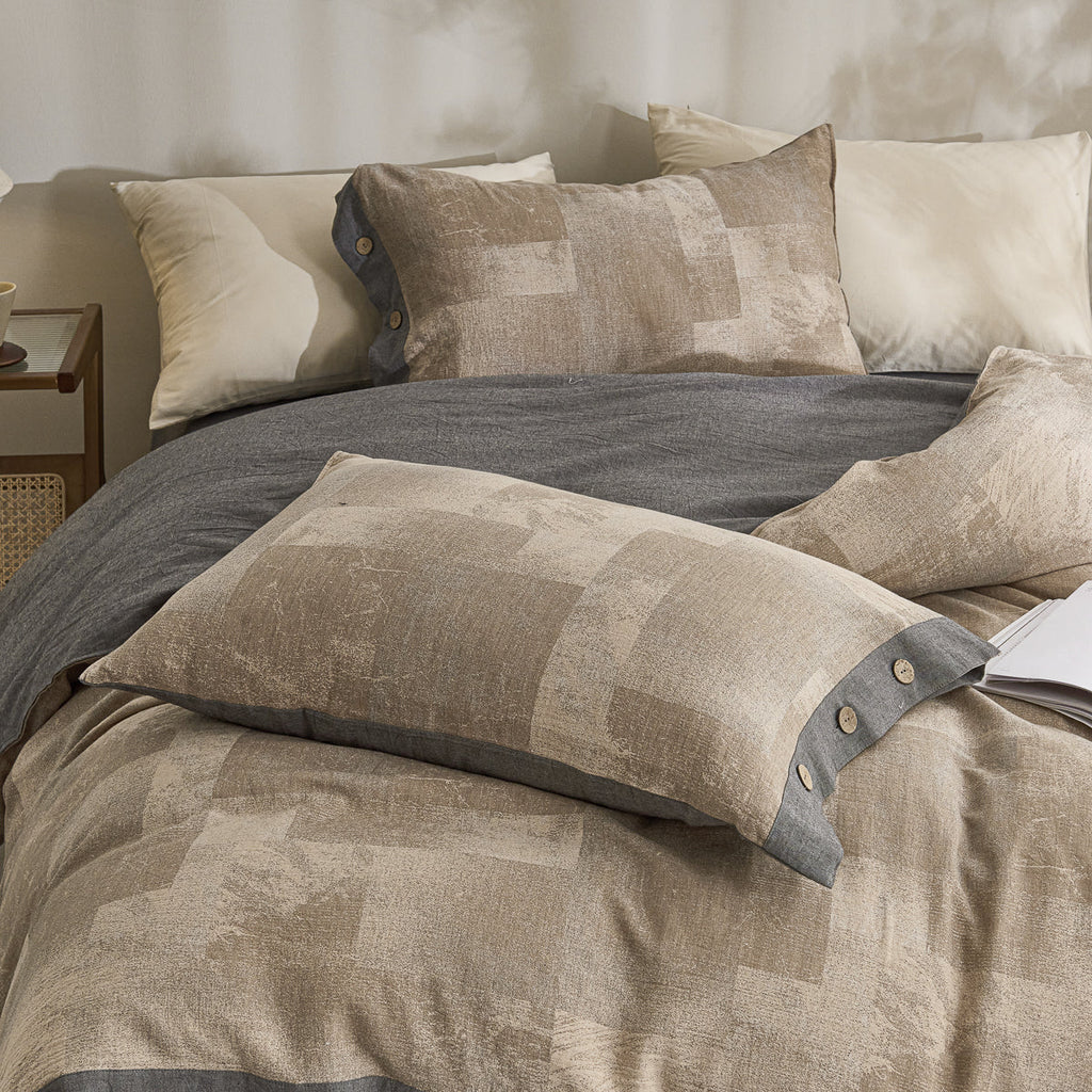 Glance‌ Classic Cotton Weave Fitted Sheet Set