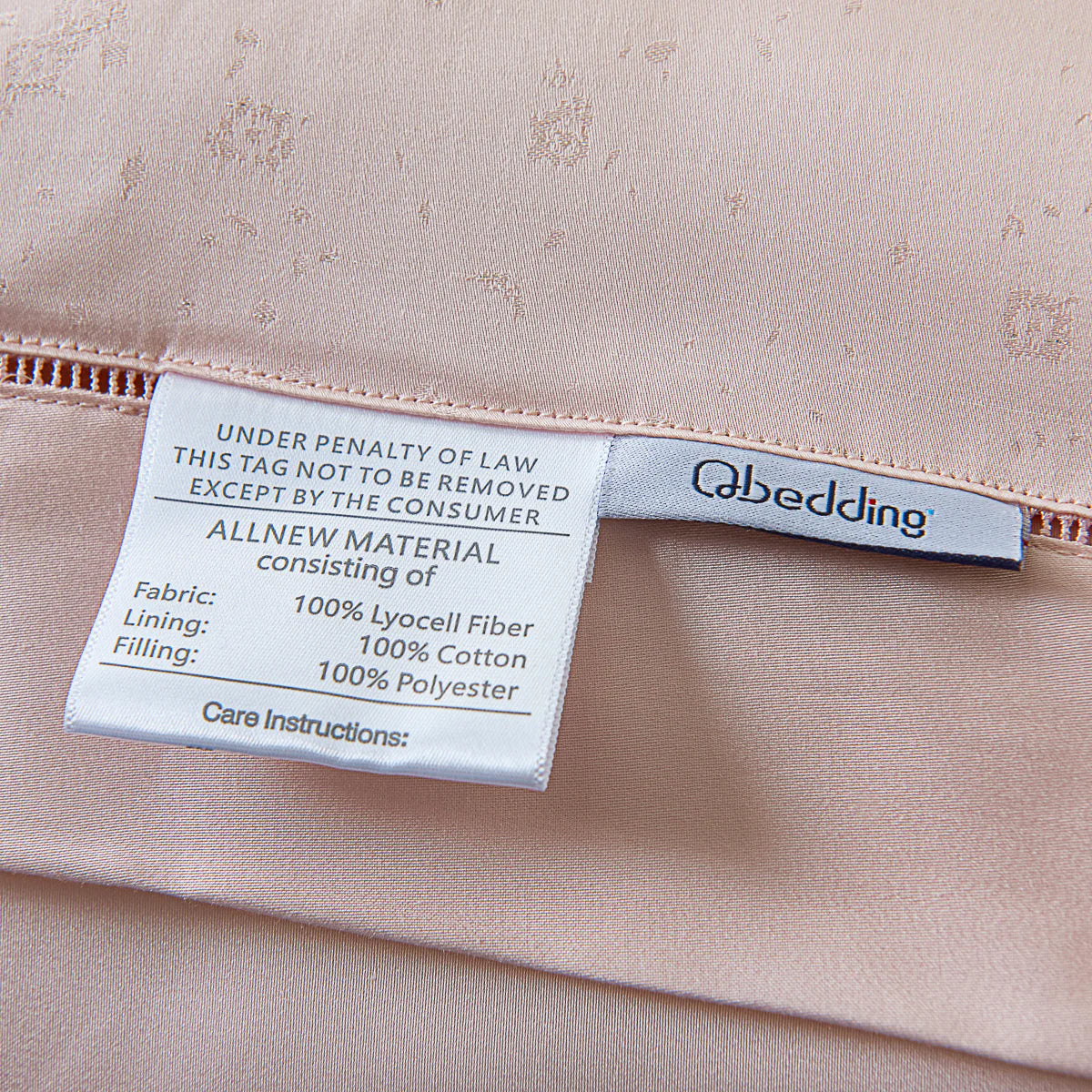 Dreamy Pink Tencel™ Jacquard Light Comforter
