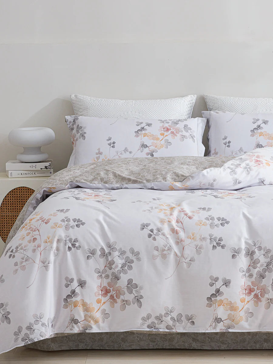 Goya Cotton Bedskirt Duvet Cover Set