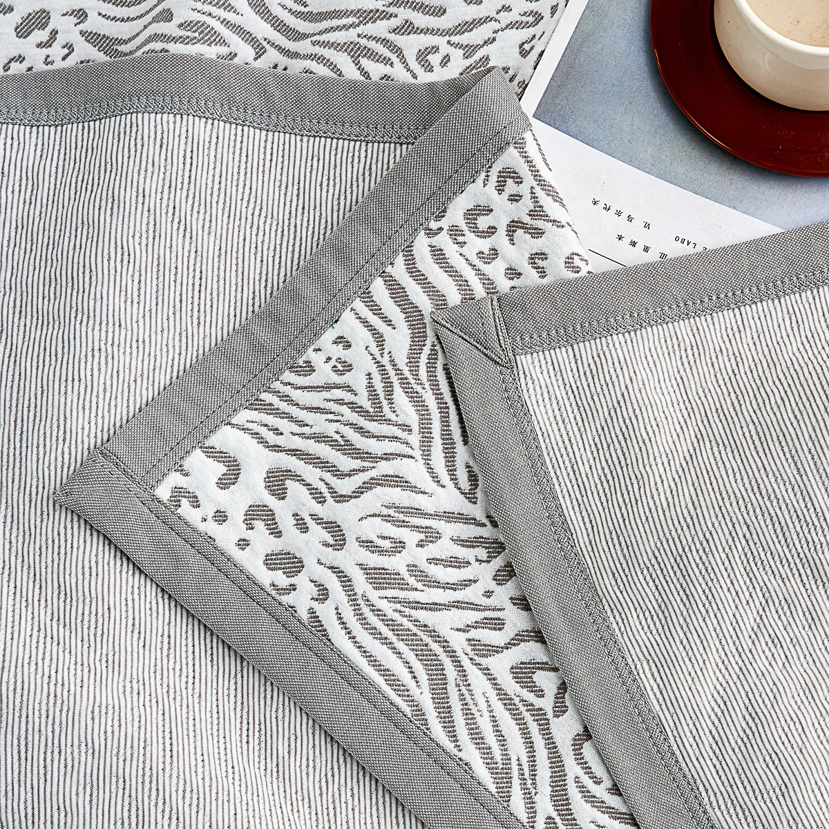 Cruise Cotton Knitted Summer Blanket