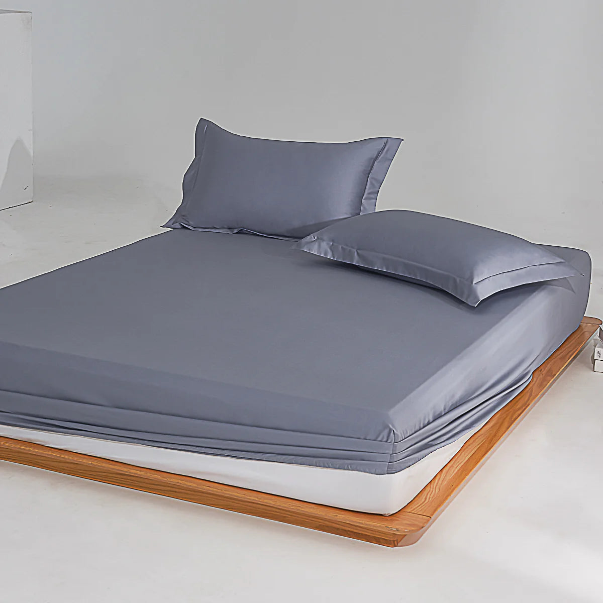 Jazz Blue Premium Cotton Fitted Sheet