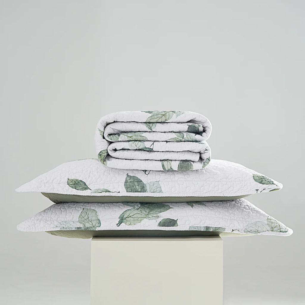 Kaman Floral Cotton Quilt Set