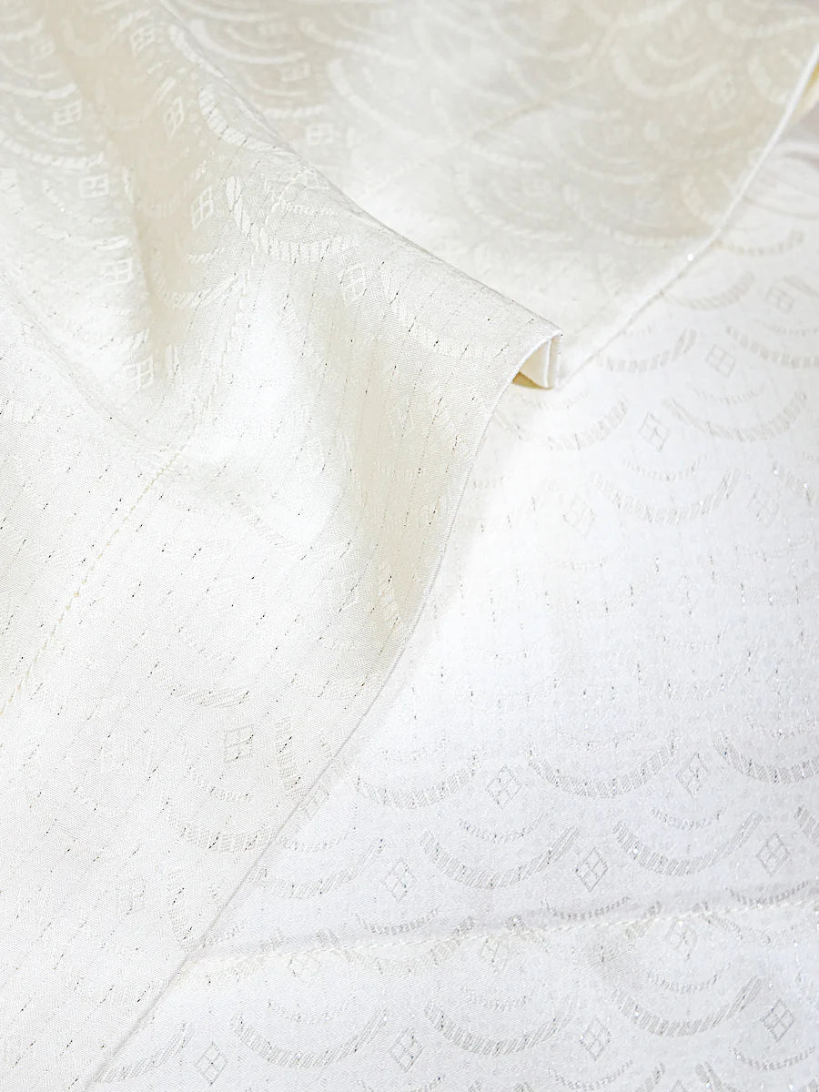 Lily White Tencel™ Jacquard Pillow Sham x2P