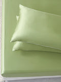 Glaze Green Tencel™ Fitted Sheet Set