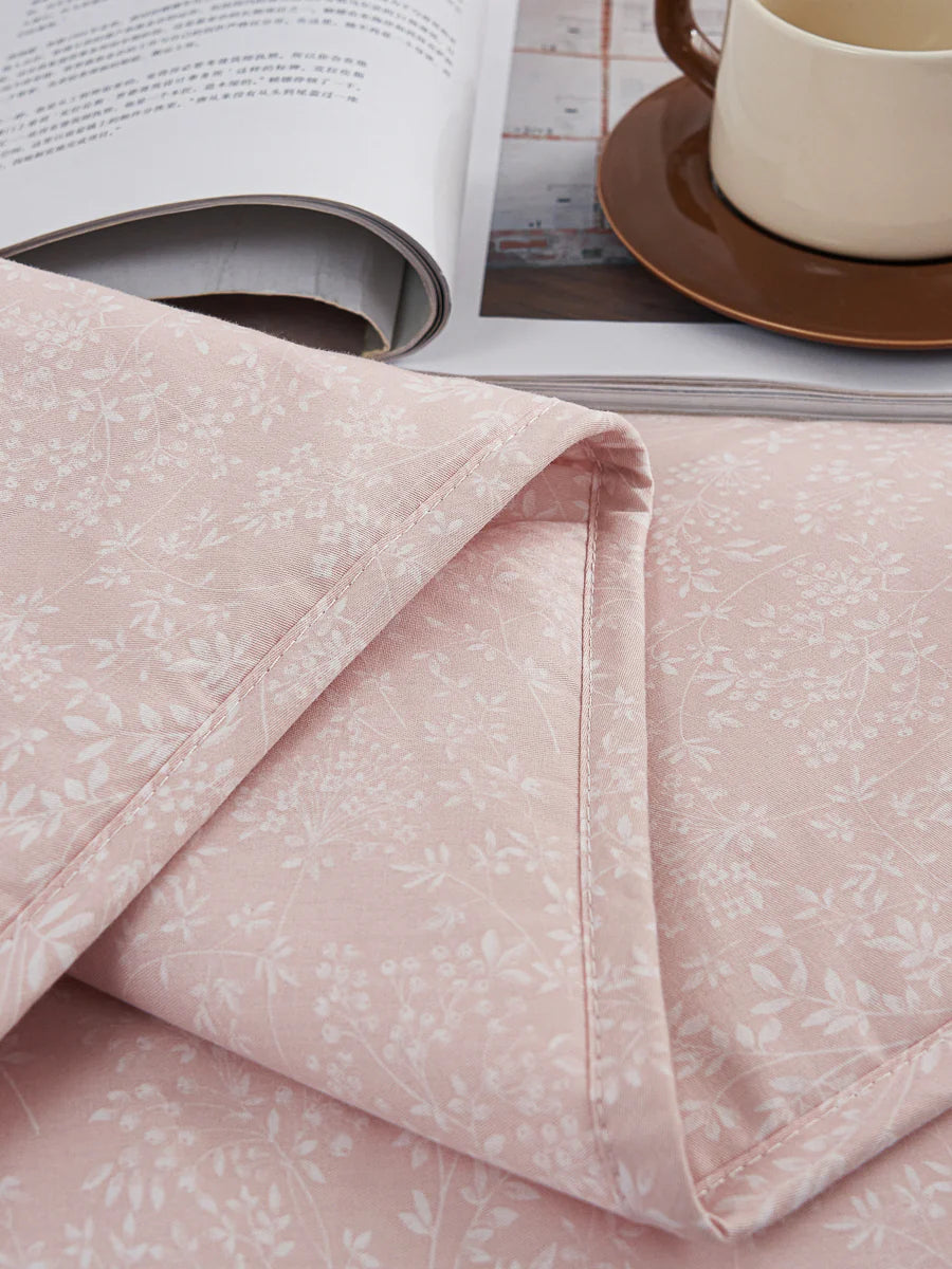 Kai Jade Pink Cotton Light Comforter