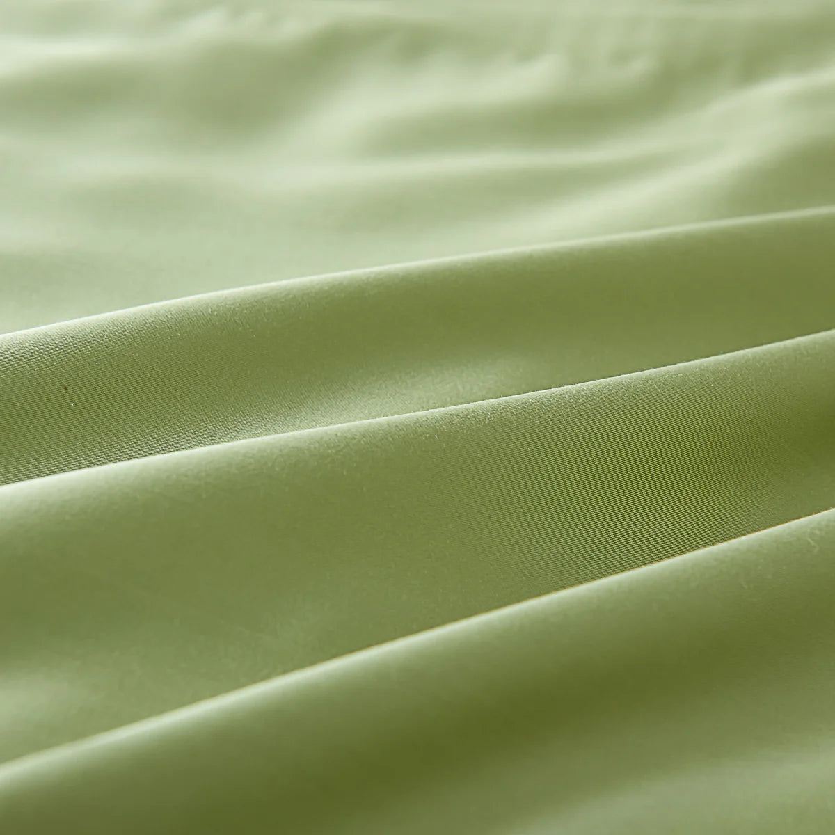 Glaze Green Tencel™ Fitted Sheet Set