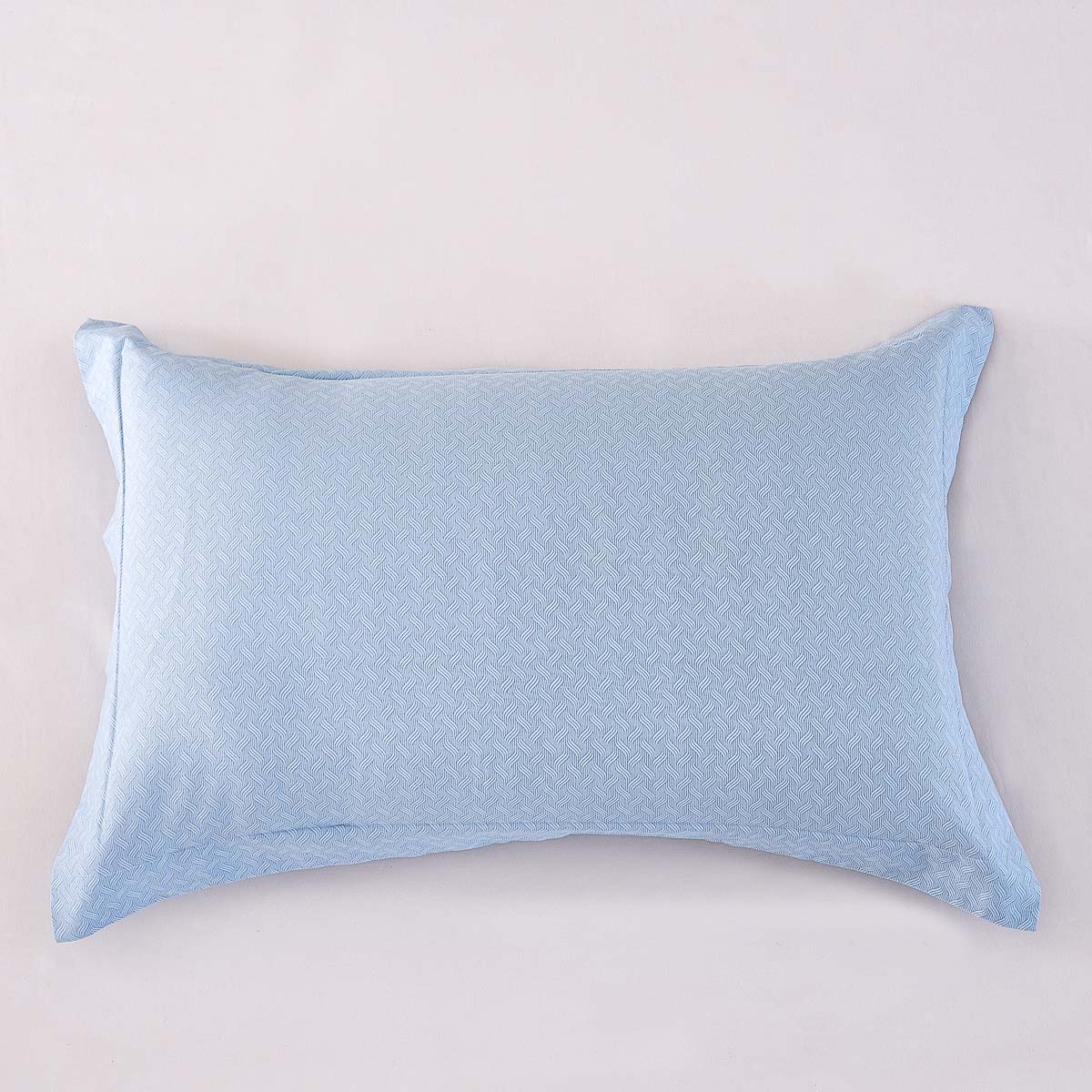 Gamma-Bluish Blue Cotton Pillow Sham
