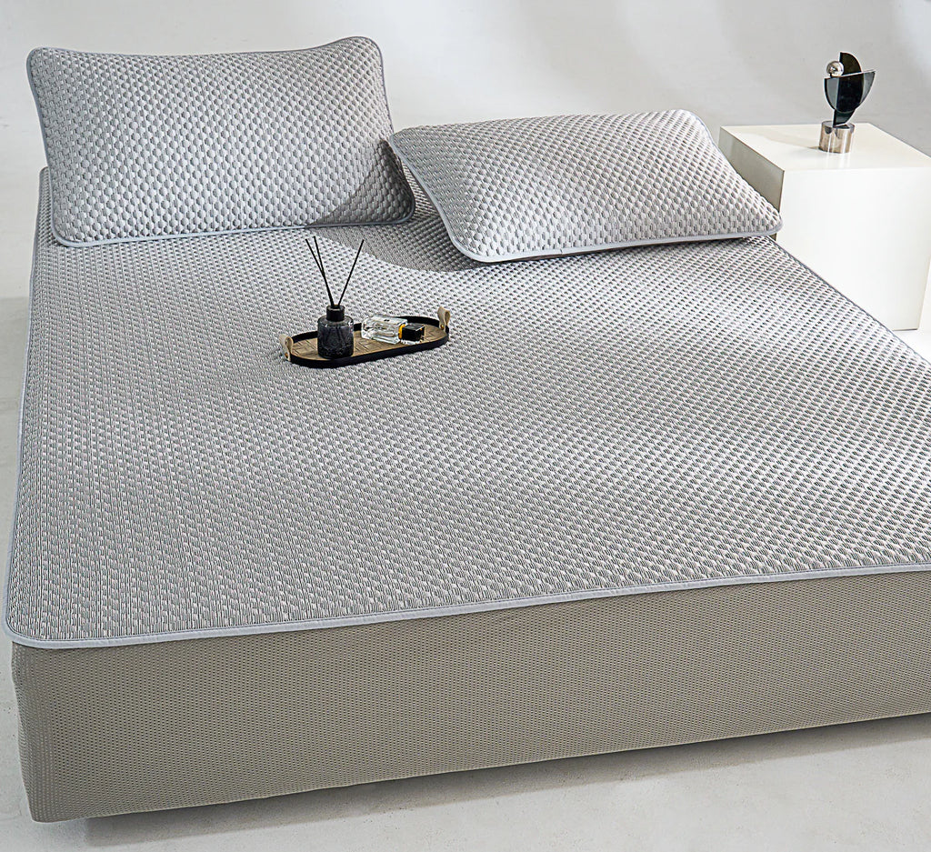Cooling Mattress Topper Pillow Sham Set