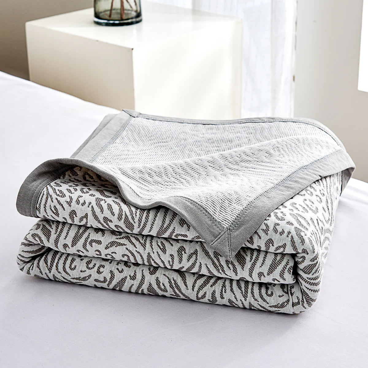 Cruise Cotton Knitted Summer Blanket