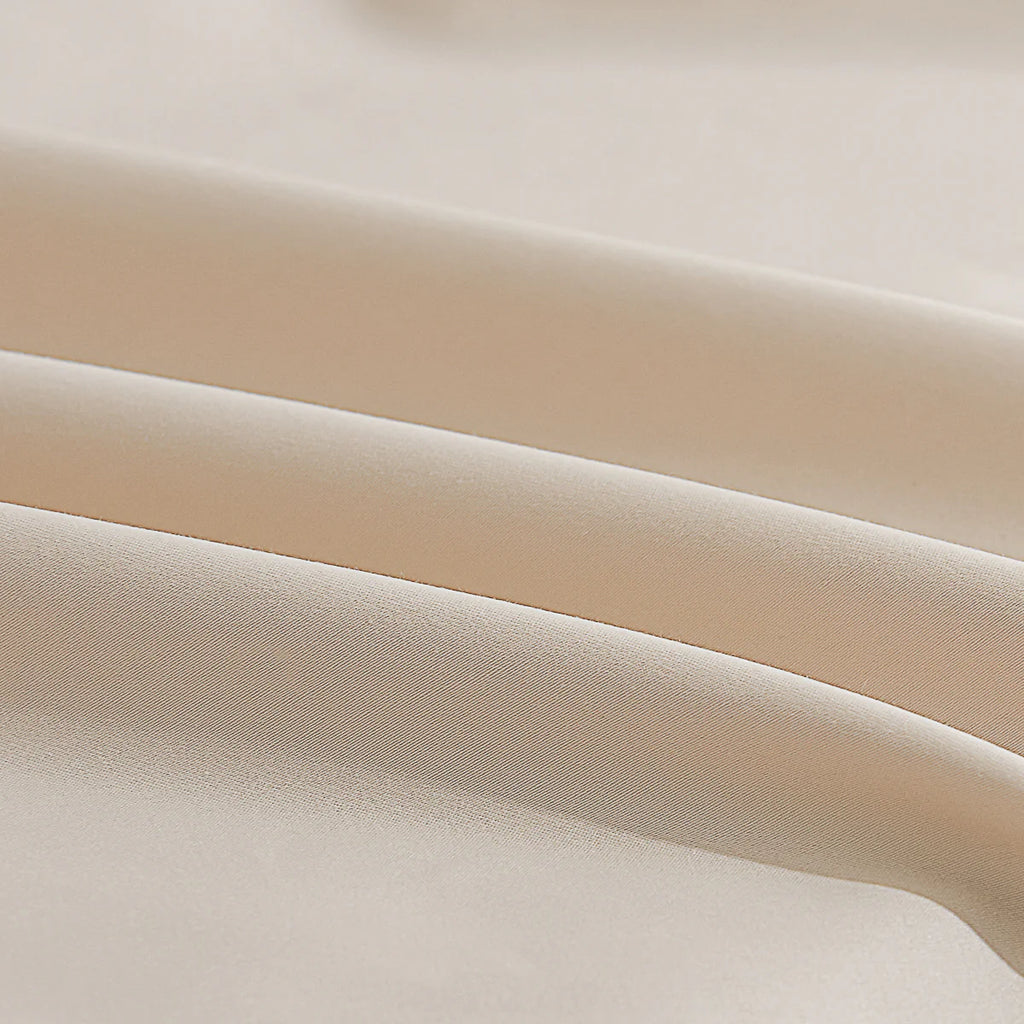 Coco Apricot Premium Cotton Fitted Sheet