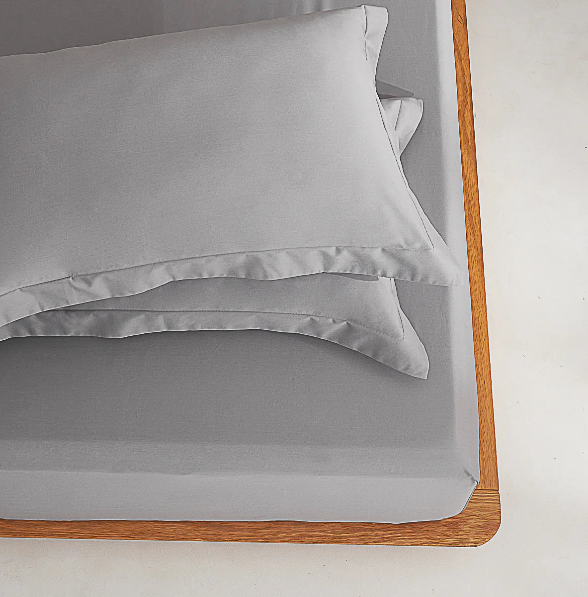 Rio Gray Premium Cotton Fitted Sheet