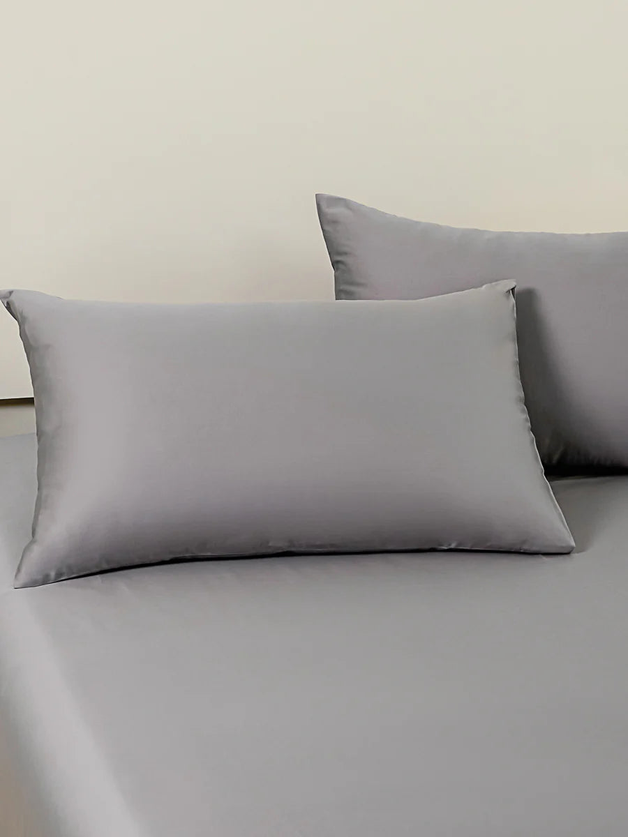 Rio Gray Premium Cotton Standard Pillow Sham x2p