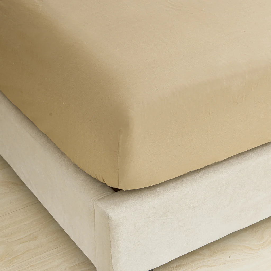 Kamoo Cotton Fitted Sheet Duvet Cover Set