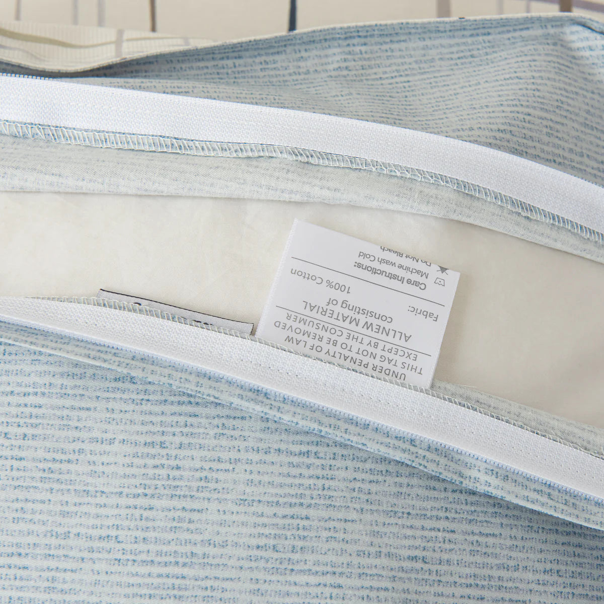 Sebo Cotton Fitted Sheet Duvet Cover Set