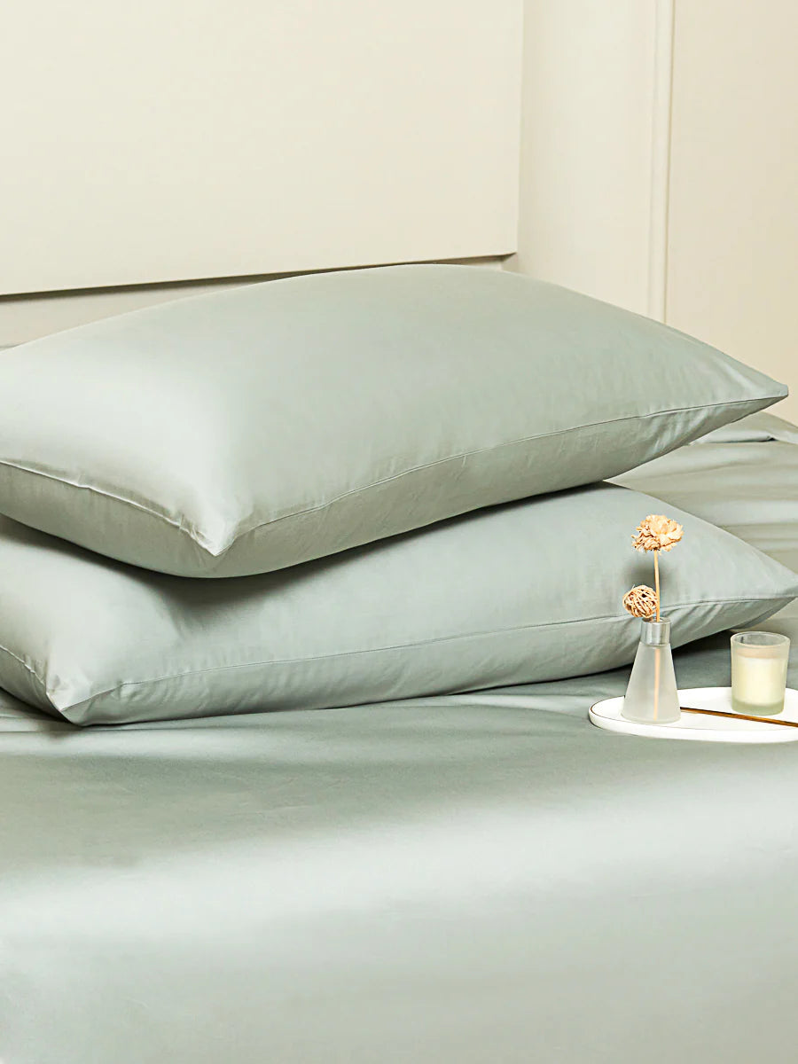 Sunny Green Premium Cotton Duvet Cover Set