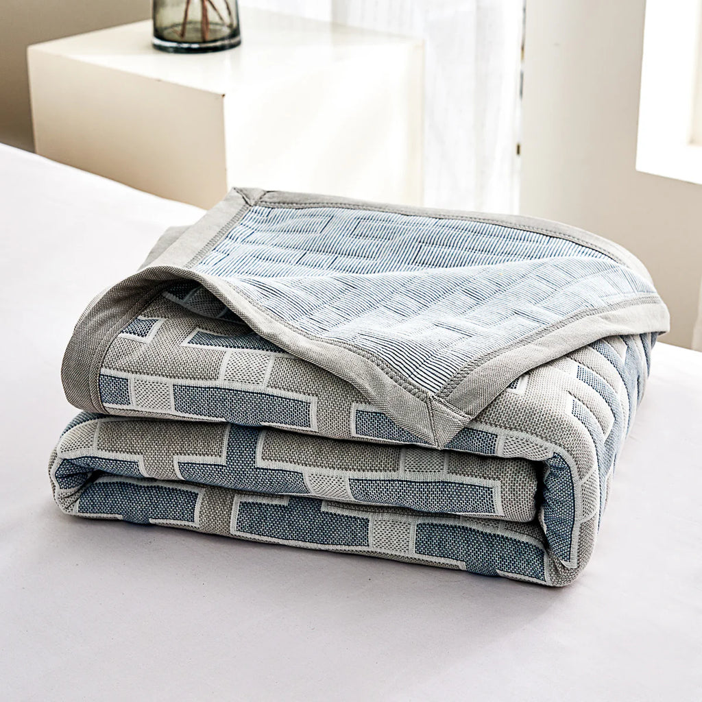 Vega Cotton Knitted Summer Blanket