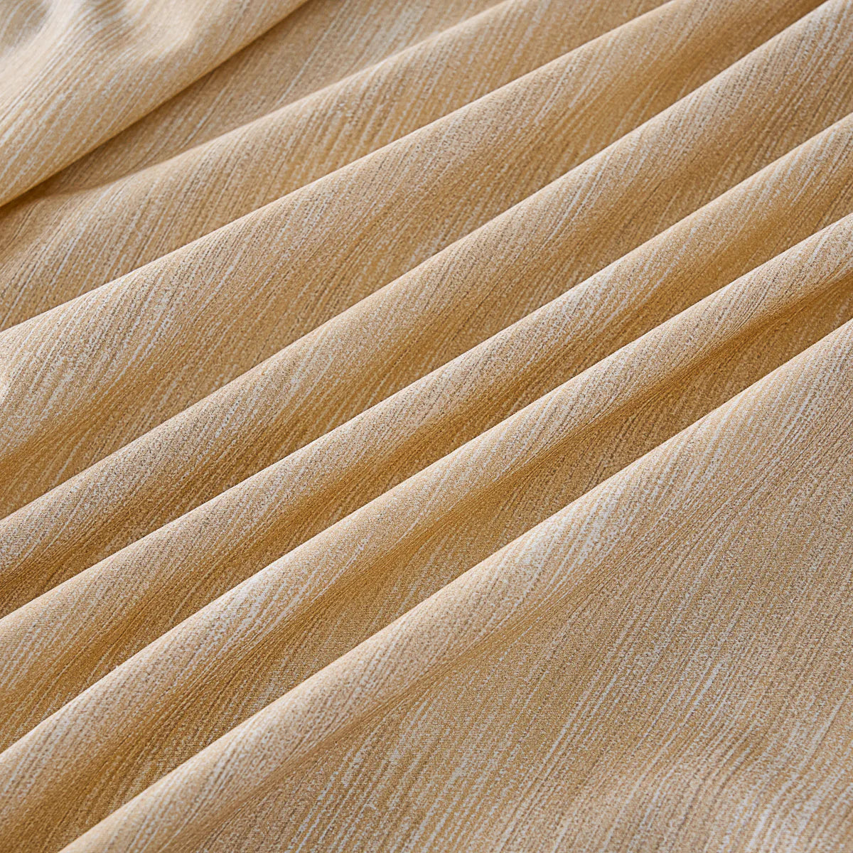 Mu-Nature Apricot Cotton Fitted Sheet