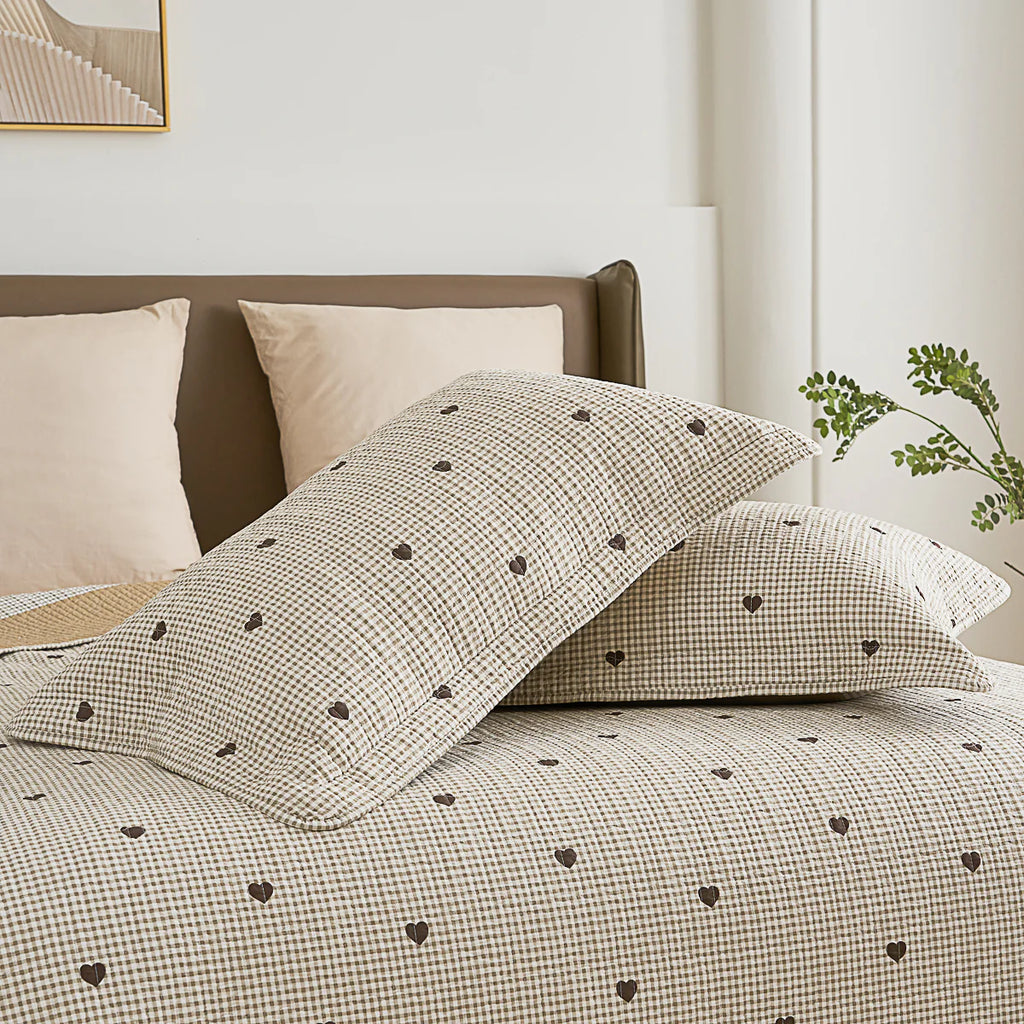 Cavani Pattern Cotton Quilt Set