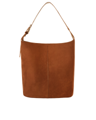 Cali Shoulder Bag - Tan Suede