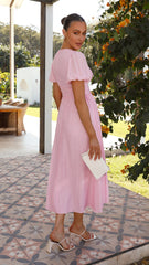 Faiz Maxi Dress - Pink