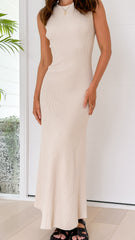 Kadija Maxi Dress - Cream