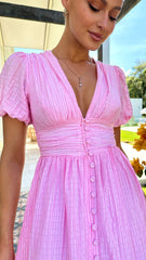 Faiz Maxi Dress - Pink