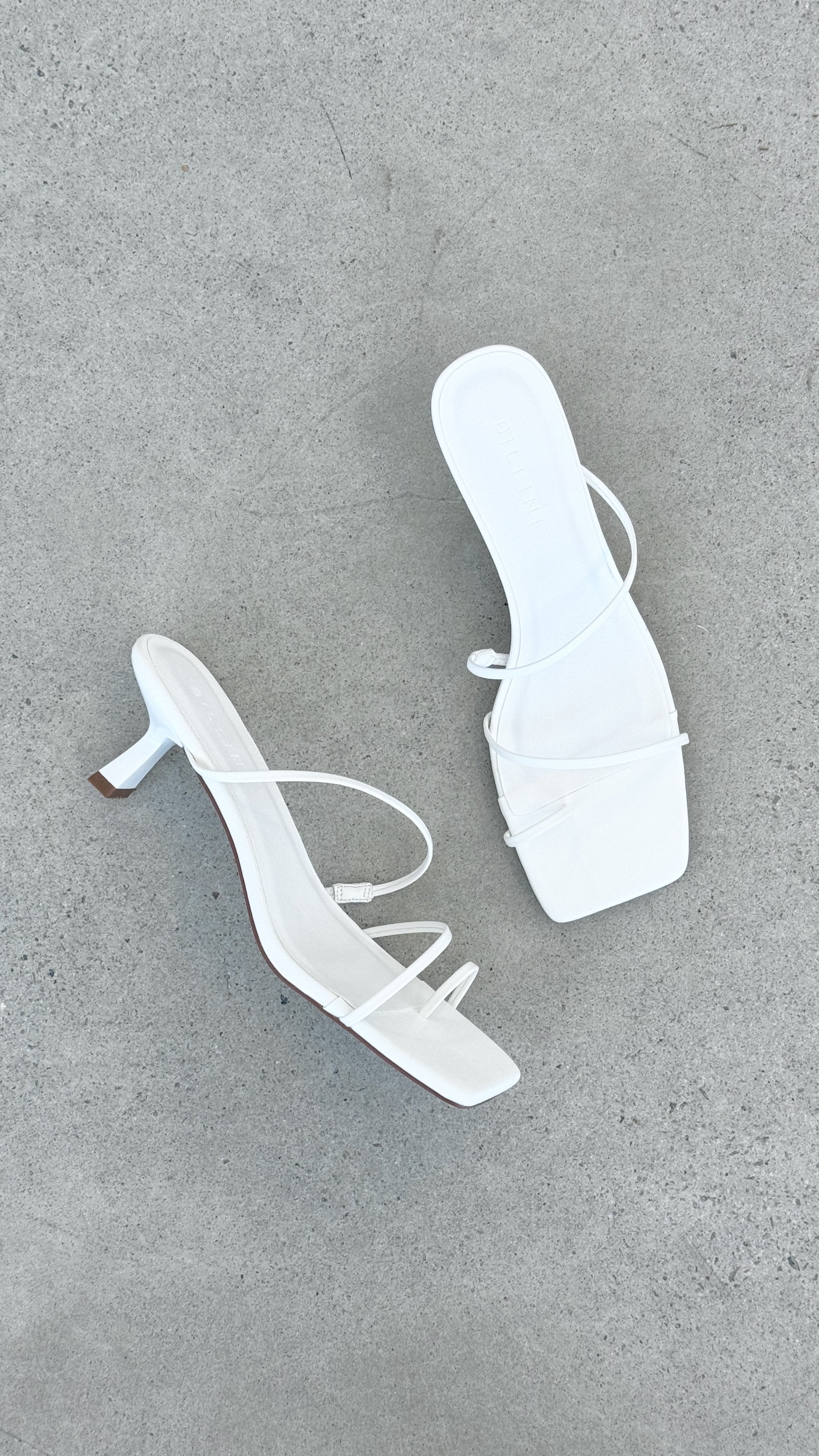 Mabel Heel - White