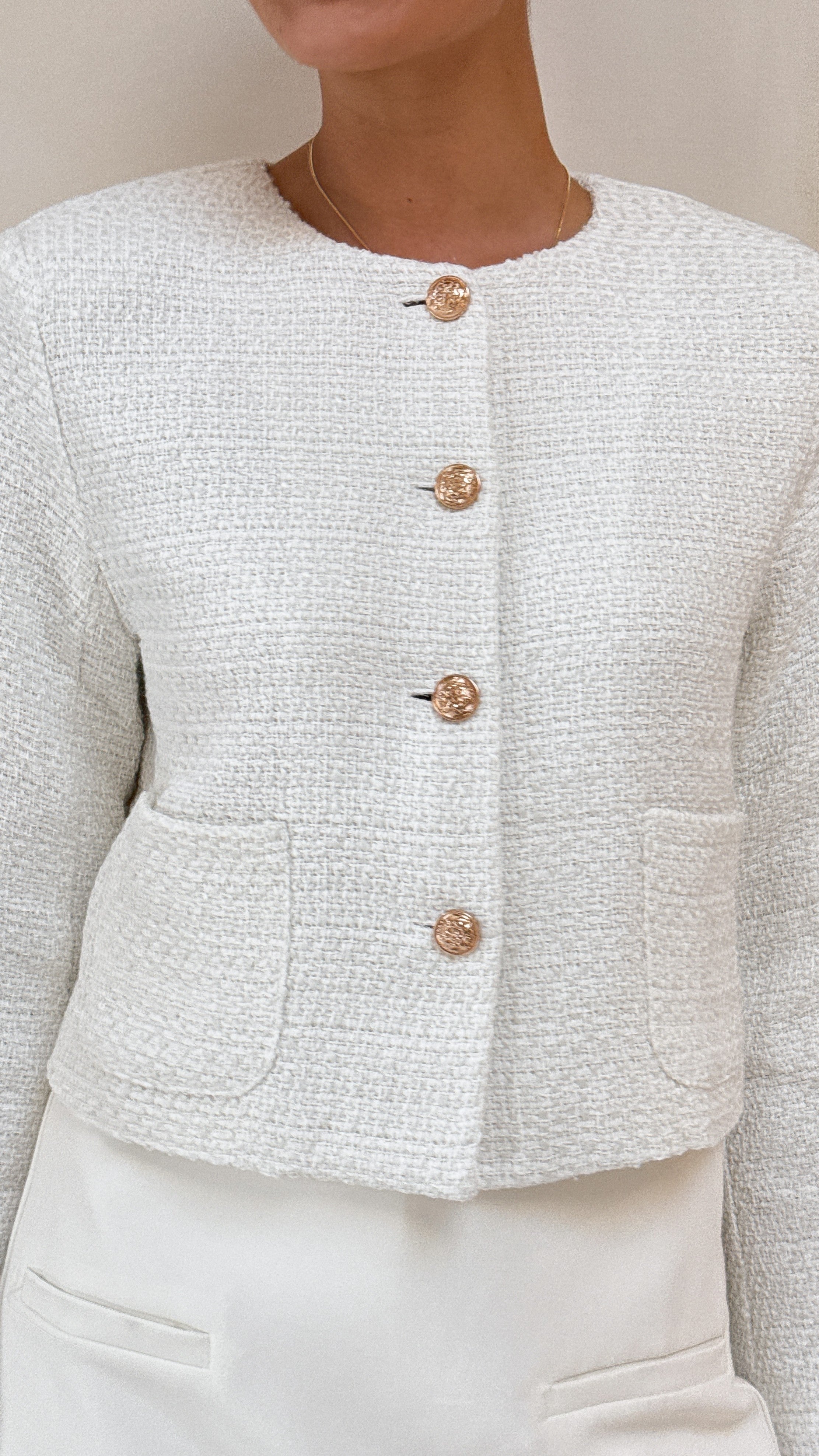 Laina Jacket - White