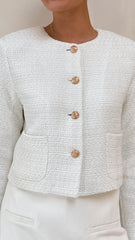 Laina Jacket - White