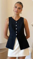 Amber Top - Black