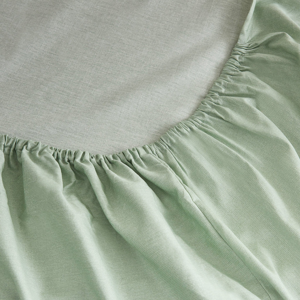 Buddy Cotton Fitted Sheet Duvet Cover Set