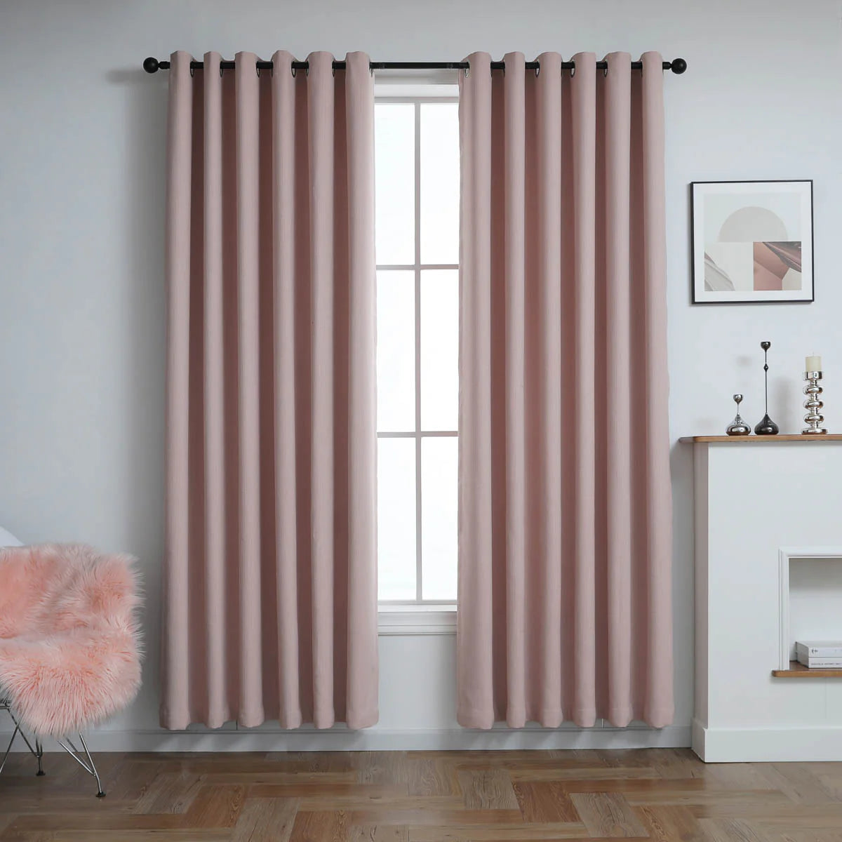 Bethka Solid Color Curtain