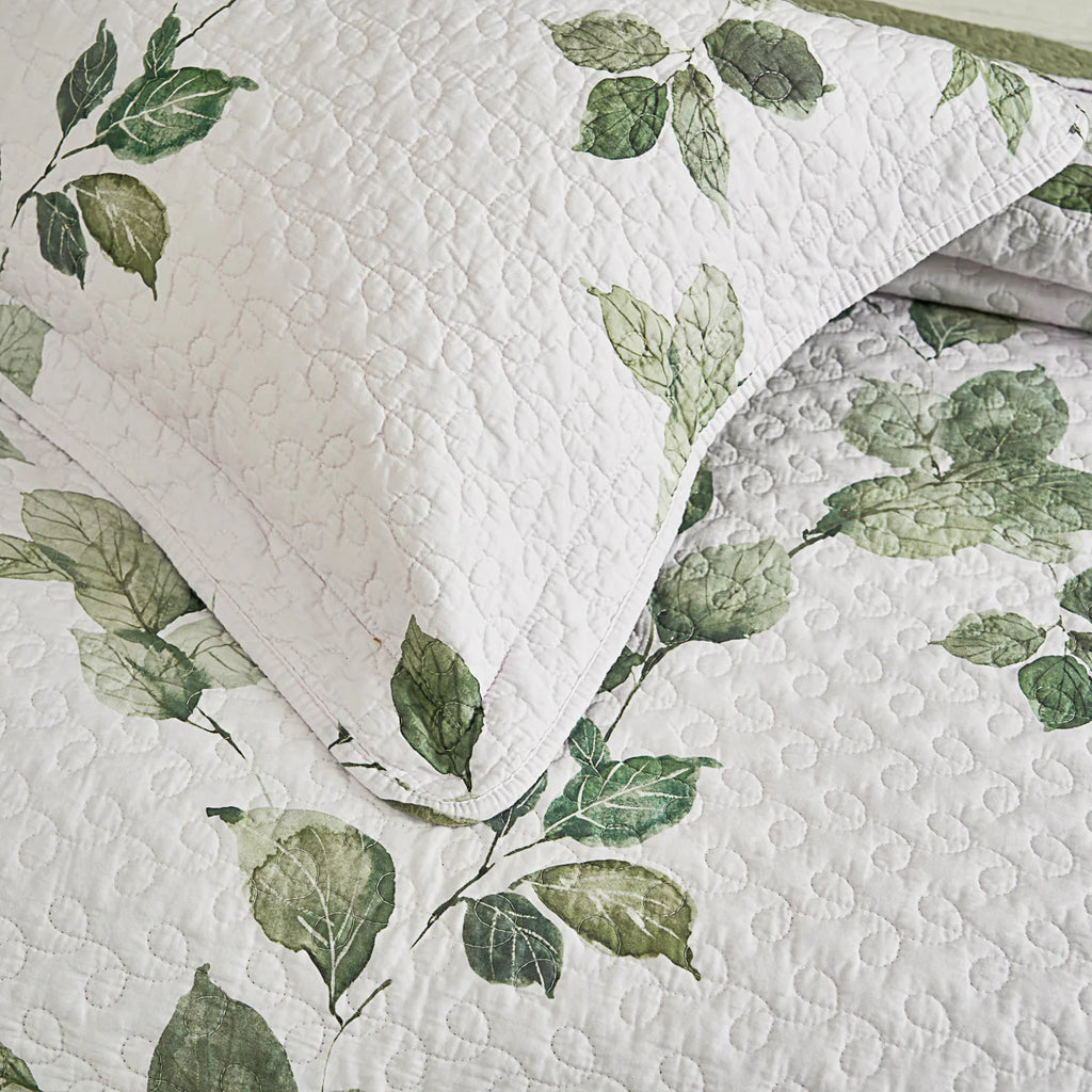 Kaman Floral Cotton Quilt Set
