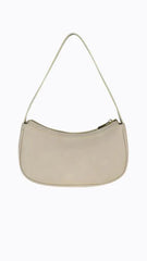 Dixiee Shoulder Bag - Beige Suede