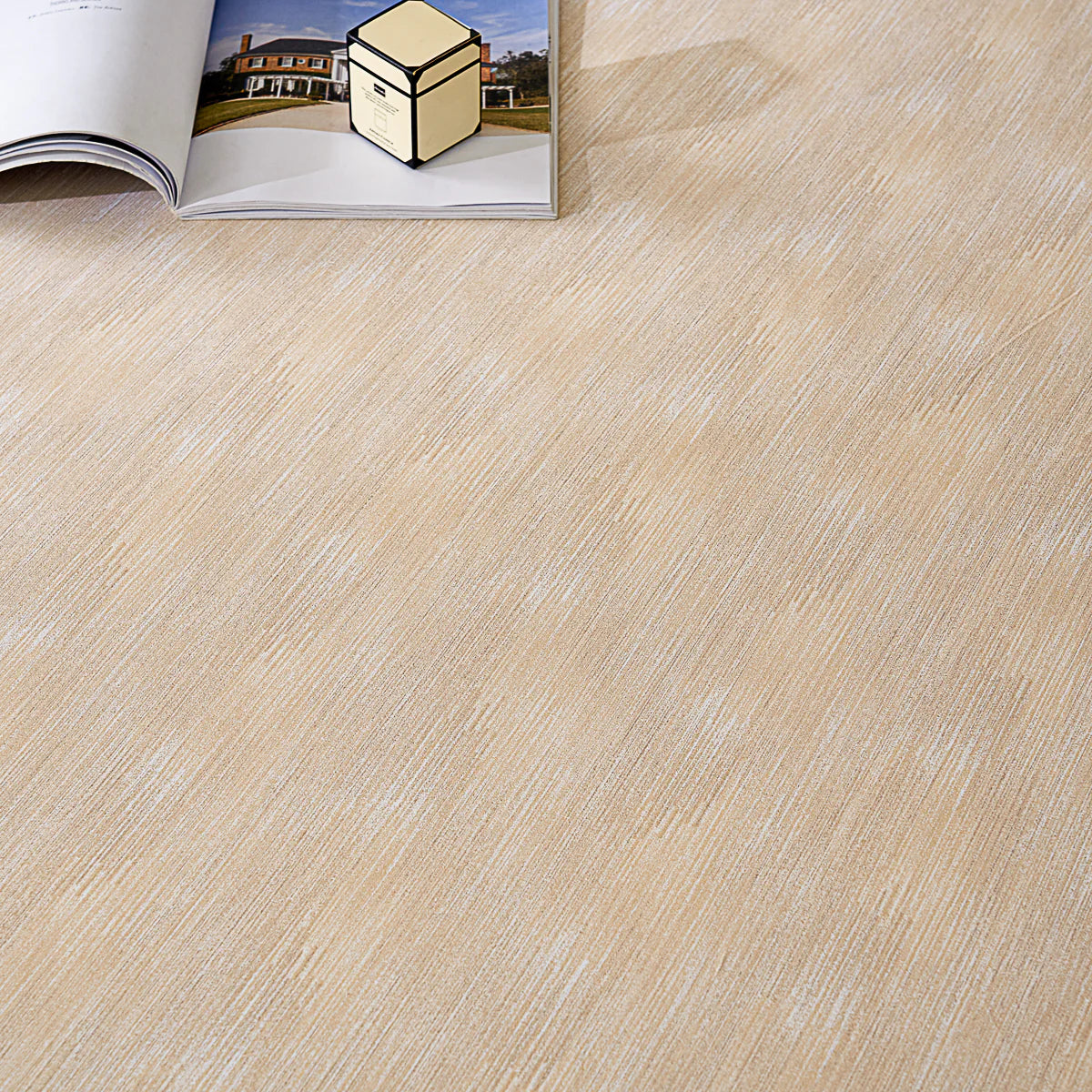 Mu-Nature Apricot Cotton Fitted Sheet