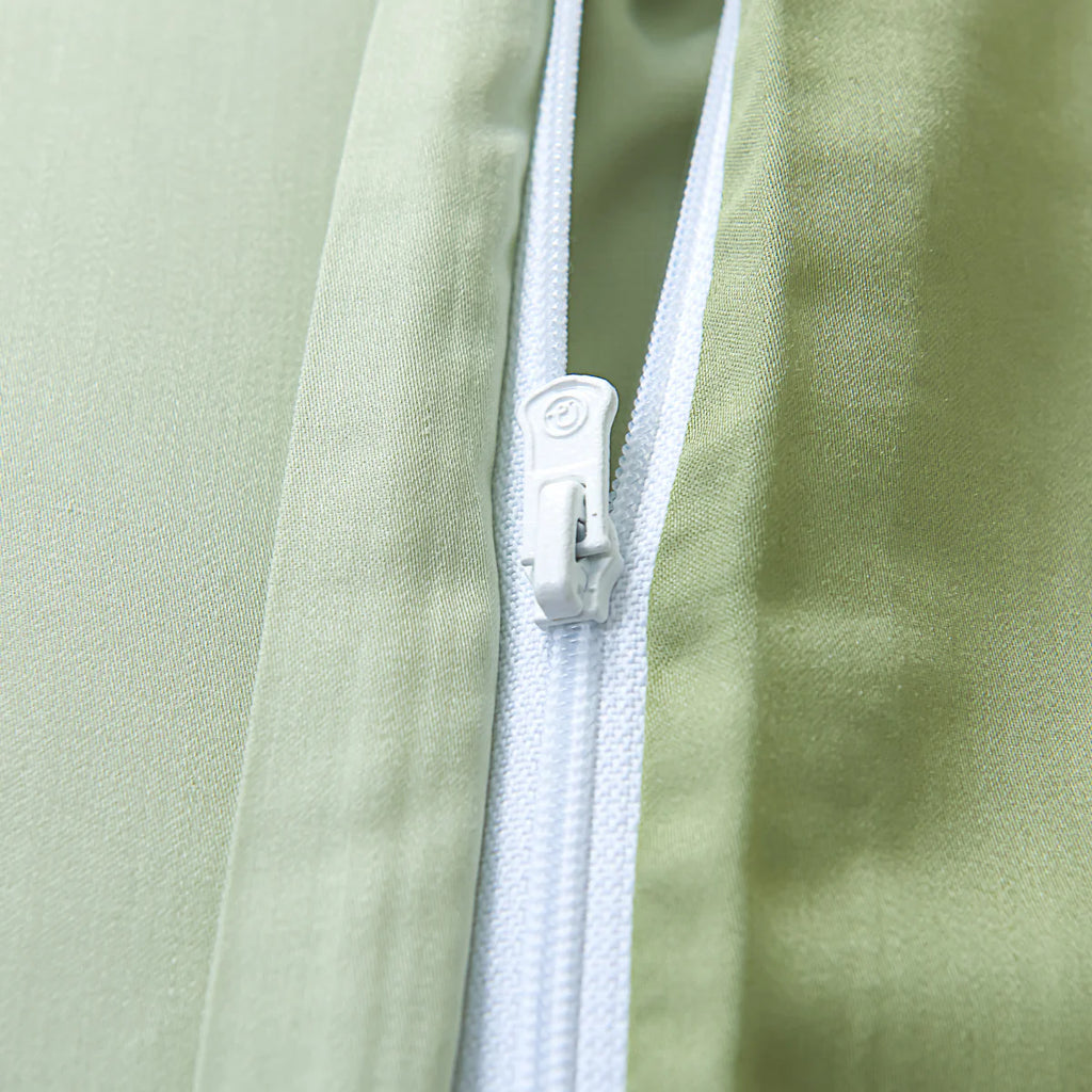 Glaze Green Tencel™ Fitted Sheet Set