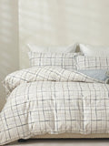 Sebo Cotton Fitted Sheet Duvet Cover Set