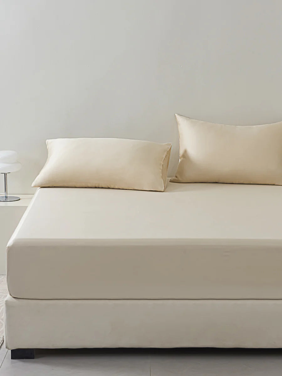 Phantom Gold Tencel™ Fitted Sheet
